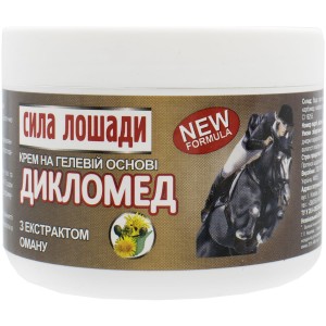 Kremas-gelis sąnariams "Diklomed" su kiaulpienės ekstraktu 300ml.